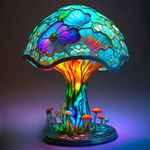 Lampe de chevet champignons - Vignette | Aura Douce 