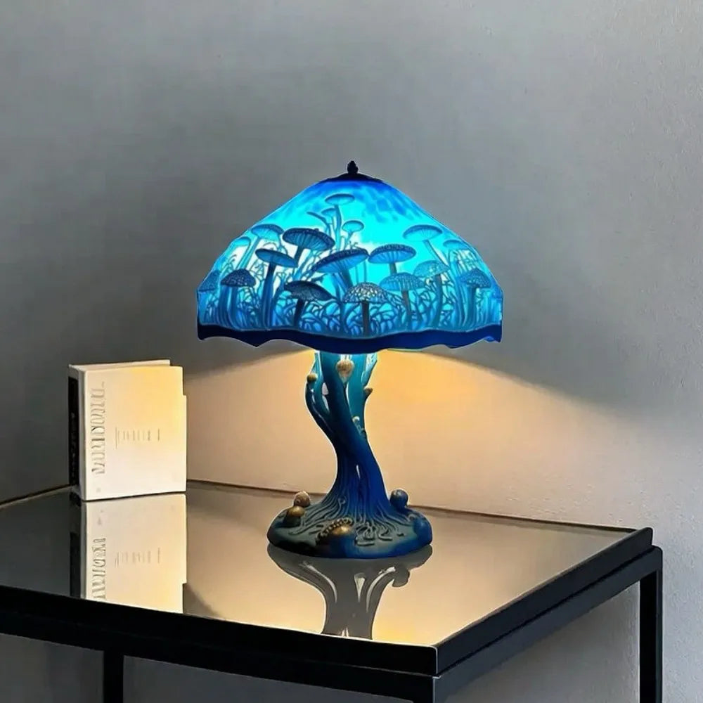 Lampe de chevet champignons