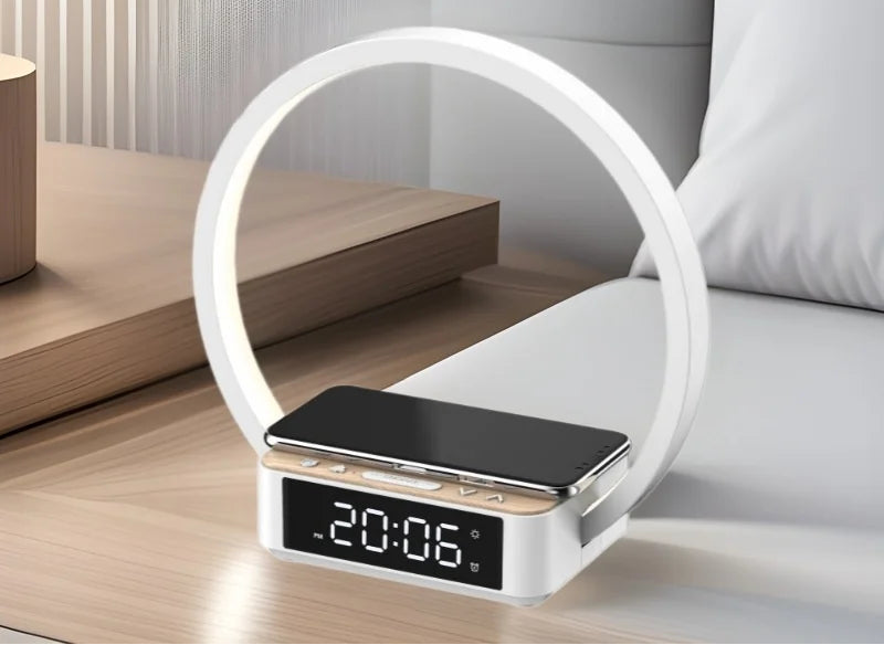 Lampe de chevet chargeur sans fil