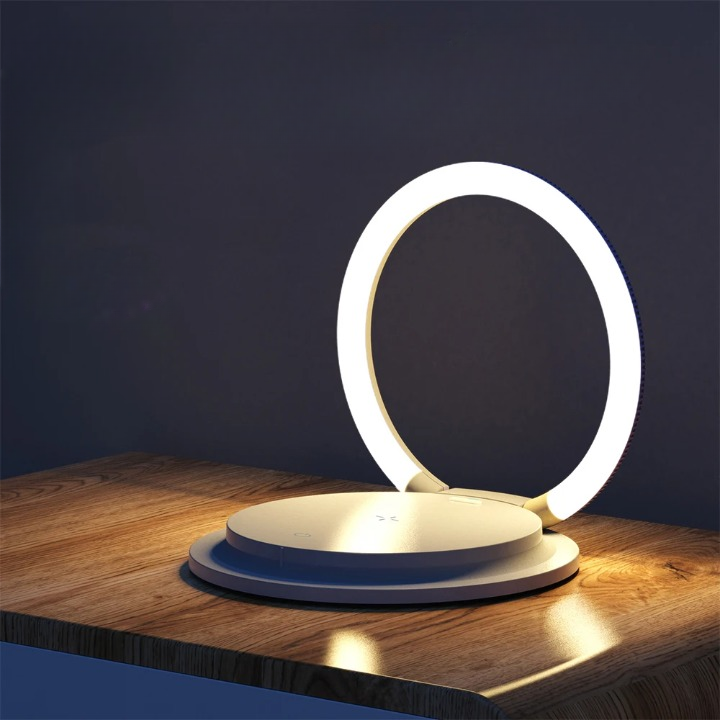 Lampe de chevet chargeur sans fil