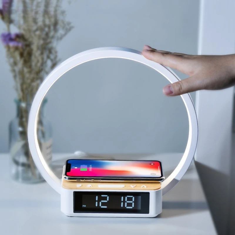 Lampe de chevet chargeur sans fil