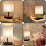 Lampe de chevet chargeur téléphone - Vignette | Aura Douce 