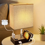 Lampe de chevet chargeur téléphone - Vignette | Aura Douce 