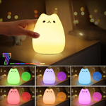 Lampe de chevet chat - Vignette | Aura Douce 