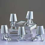 Lampe de chevet chrome - Vignette | Aura Douce 