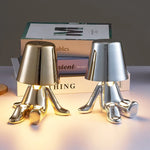 Lampe de chevet chrome - Vignette | Aura Douce 