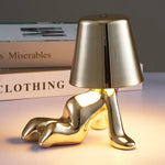 Lampe de chevet chrome - Vignette | Aura Douce 
