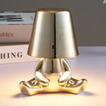 Lampe de chevet chrome - Vignette | Aura Douce 