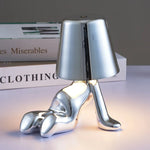 Lampe de chevet chrome - Vignette | Aura Douce 