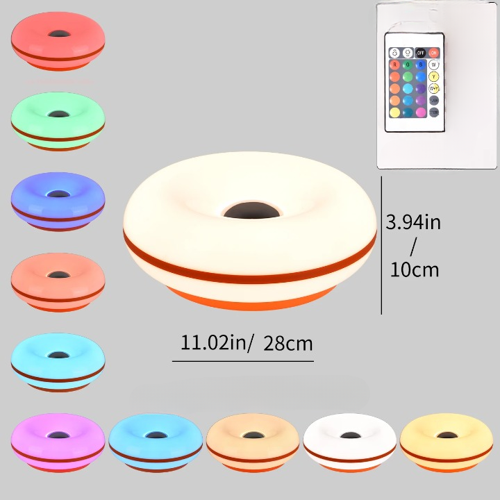 Lampe de chevet cocooning avec télécommande