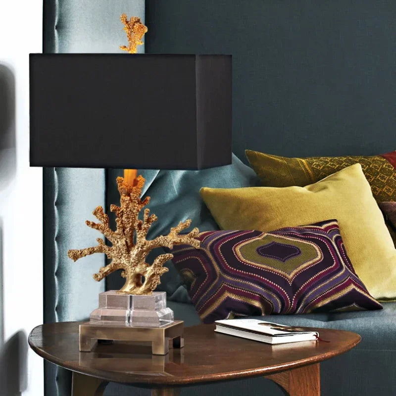 Lampe de chevet corail