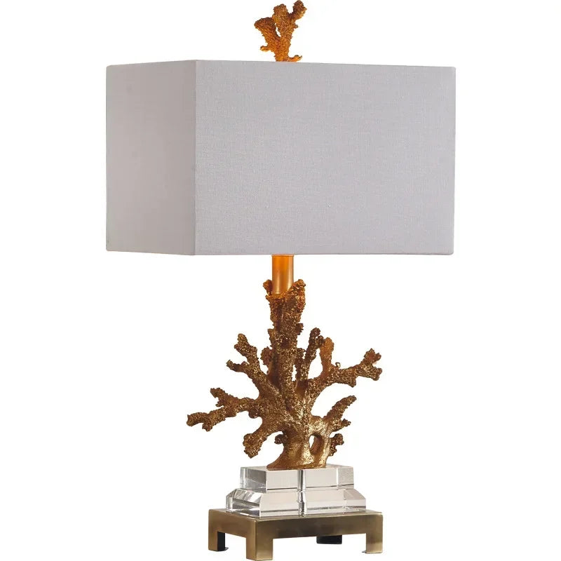 Lampe de chevet corail