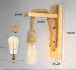 Lampe de chevet corde - Vignette | Aura Douce 