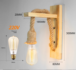 Lampe de chevet corde - Vignette | Aura Douce 