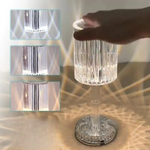 Lampe de chevet cristal tactile - Vignette | Aura Douce 