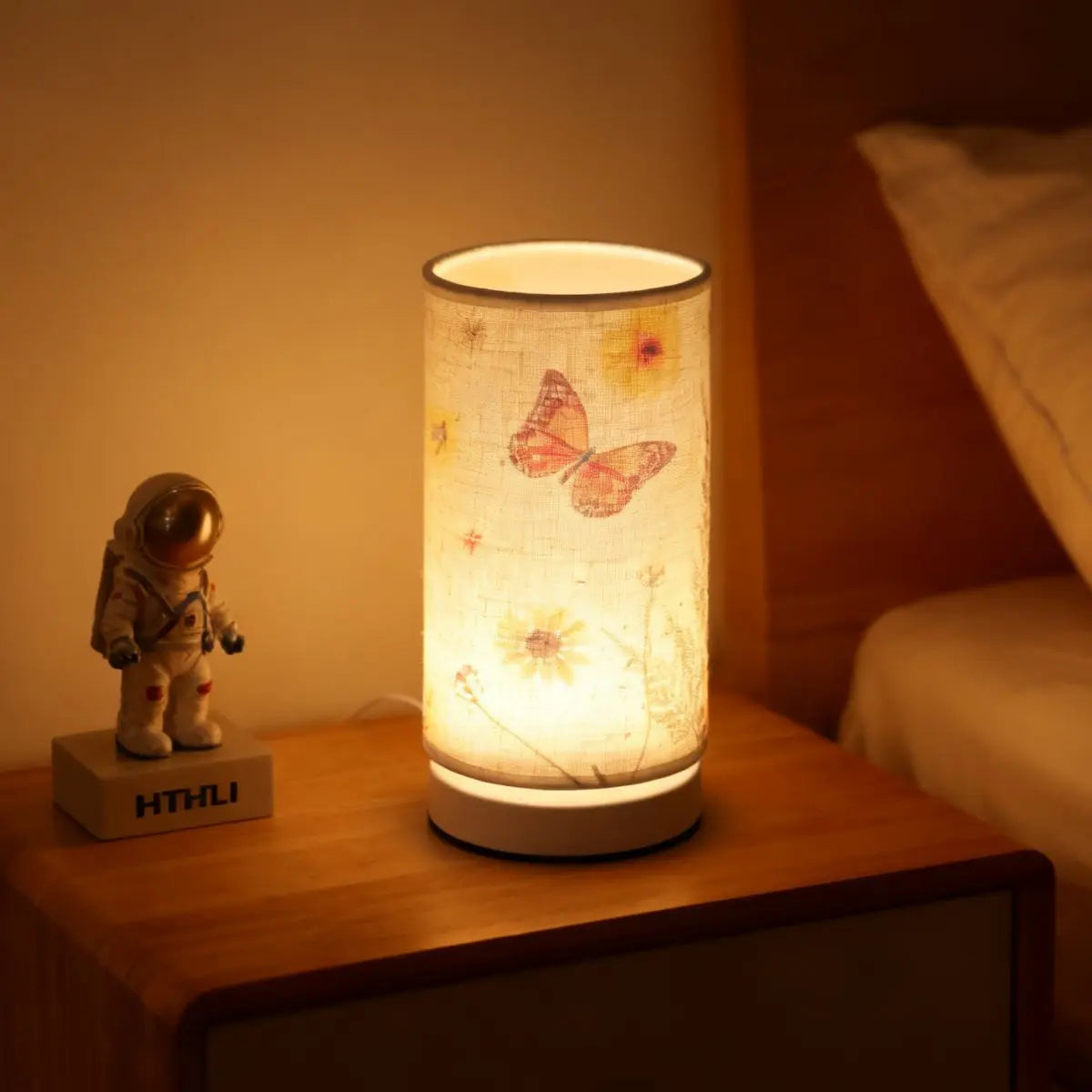 Lampe de chevet cylindique 