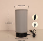 Lampe de chevet cylindre - Vignette | Aura Douce 