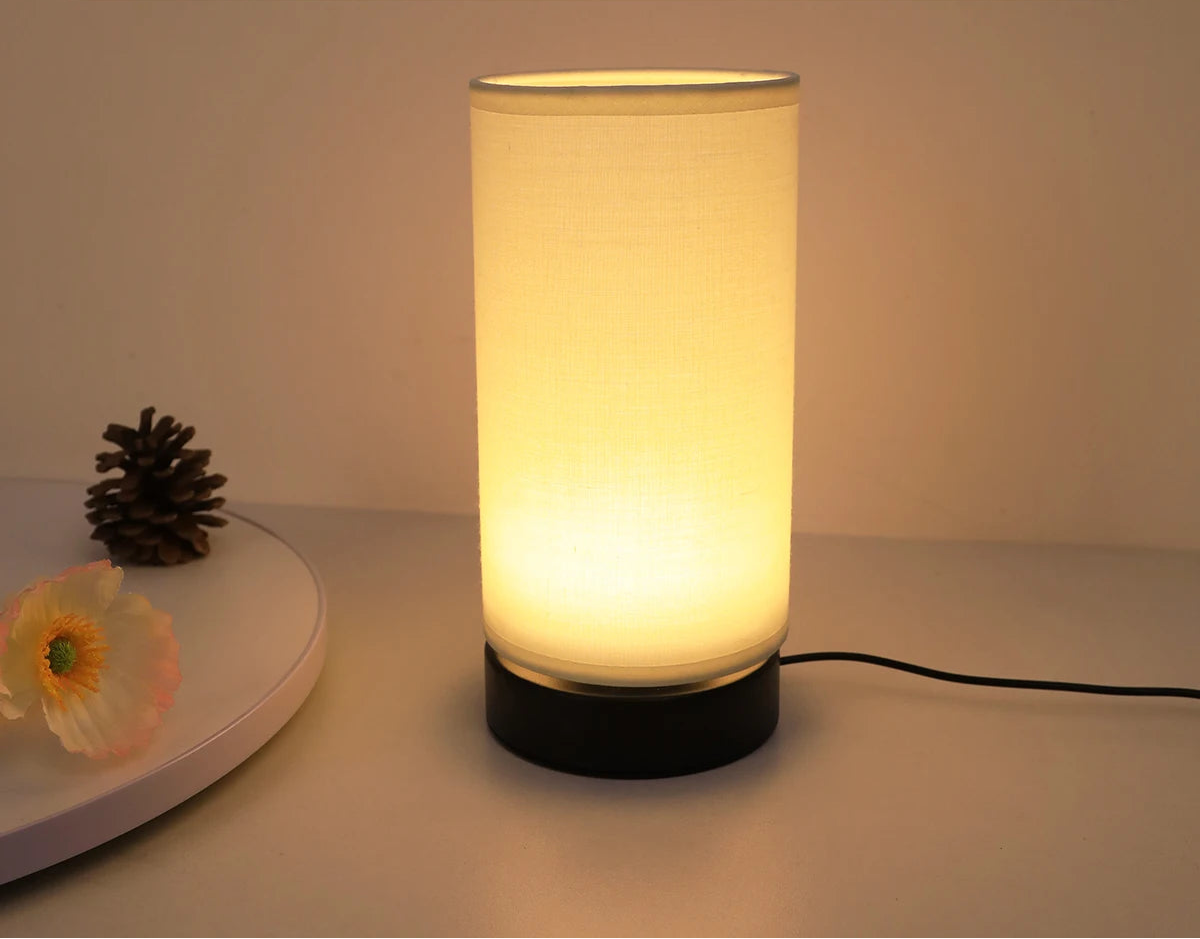 Lampe de chevet cylindre