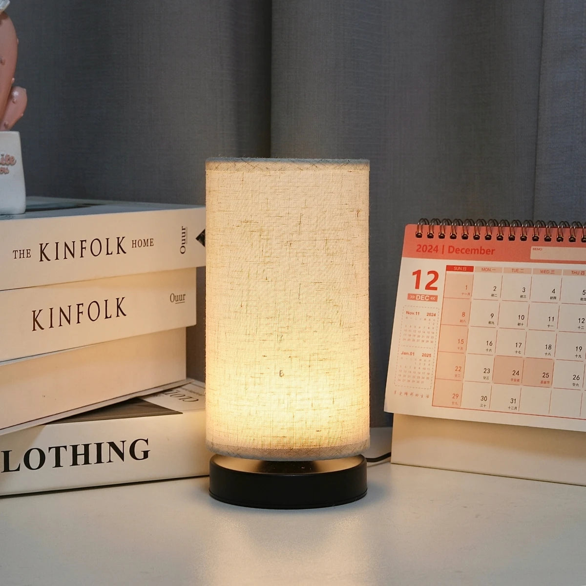 Lampe de chevet cylindre