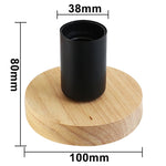 Lampe de chevet design bois - Vignette | Aura Douce 