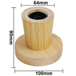 Lampe de chevet design bois - Vignette | Aura Douce 