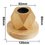 Lampe de chevet design bois - Vignette | Aura Douce 