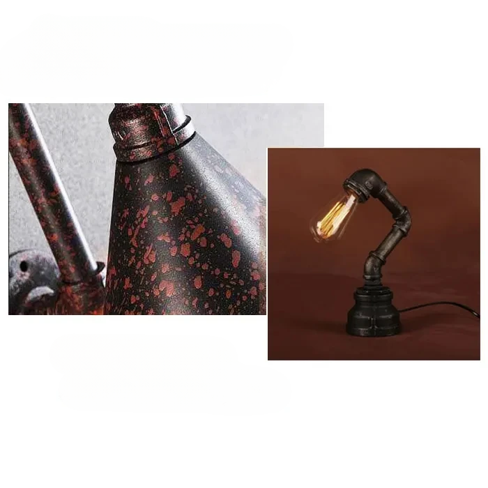 Lampe de chevet design industriel