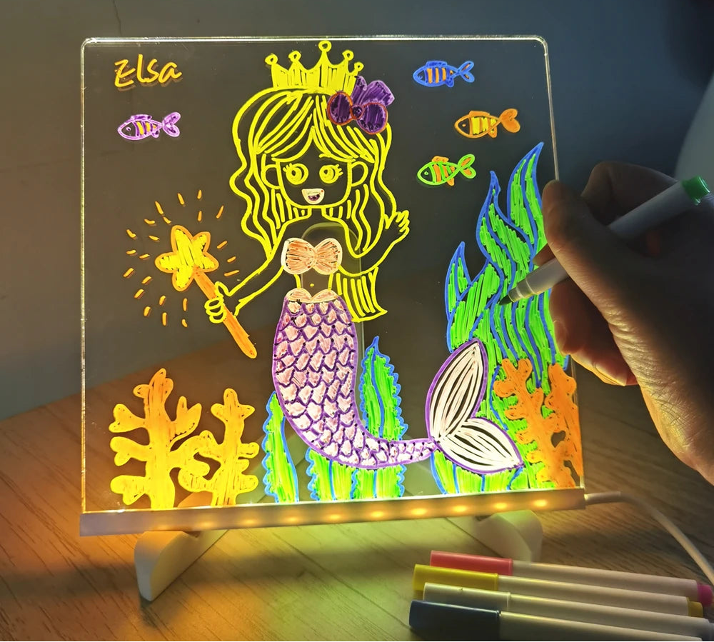 Lampe de chevet dessin