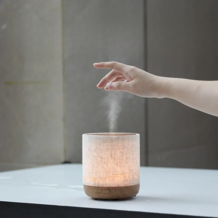 Lampe de chevet diffuseur huiles essentielles