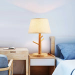 Lampe de chevet en bois - Vignette | Aura Douce 