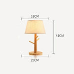 Lampe de chevet en bois - Vignette | Aura Douce 