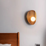 Lampe de chevet en bois naturel - Vignette | Aura Douce 
