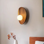Lampe de chevet en bois naturel - Vignette | Aura Douce 