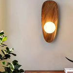 Lampe de chevet en bois naturel - Vignette | Aura Douce 