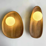 Lampe de chevet en bois naturel - Vignette | Aura Douce 