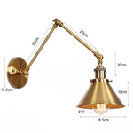 Lampe de chevet en cuivre - Vignette | Aura Douce 