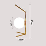 Lampe de chevet en laiton - Vignette | Aura Douce 