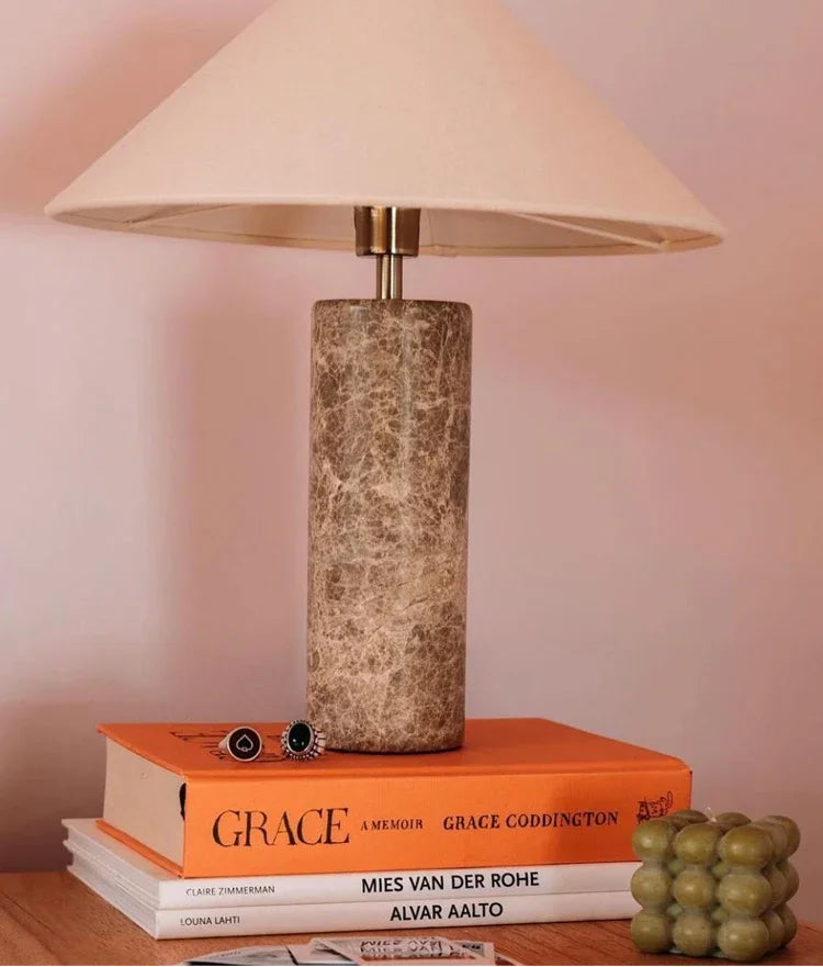 Lampe de chevet en marbre