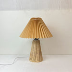 Lampe de chevet en paille - Vignette | Aura Douce 