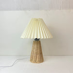 Lampe de chevet en paille - Vignette | Aura Douce 