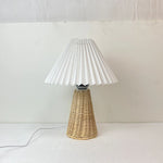 Lampe de chevet en paille - Vignette | Aura Douce 