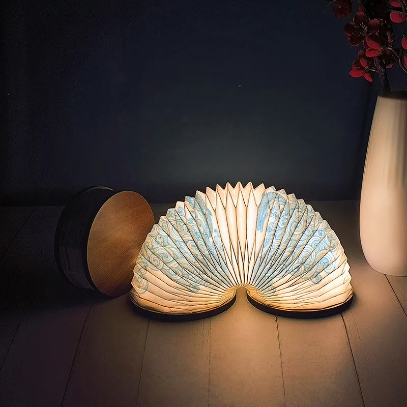 Lampe de chevet en papier