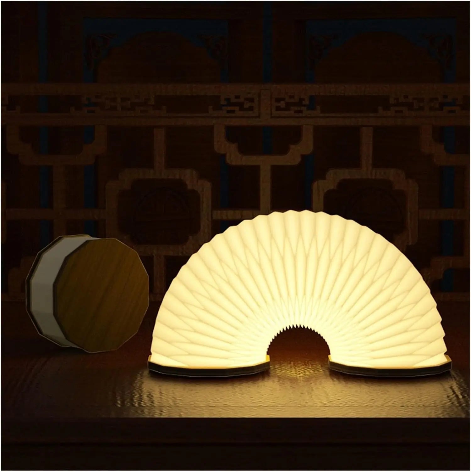 Lampe de chevet en papier