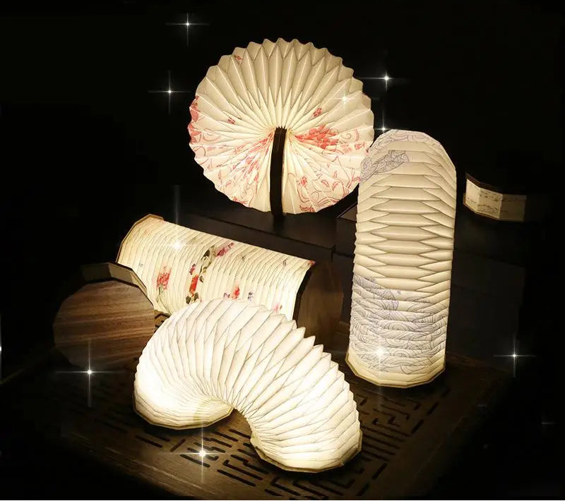 Lampe de chevet en papier