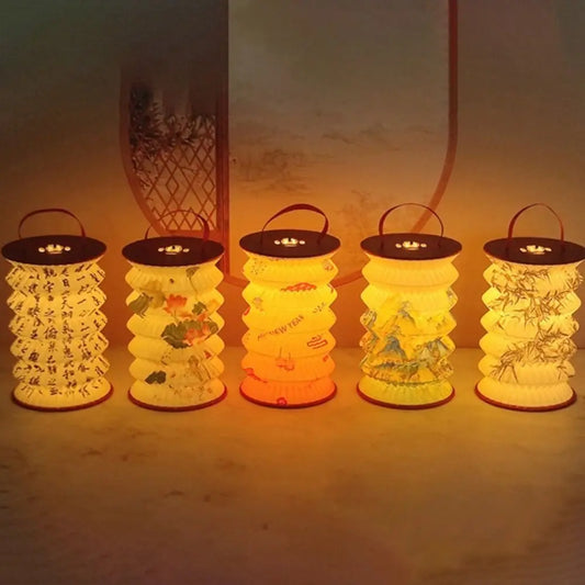 Lampe de chevet en papier