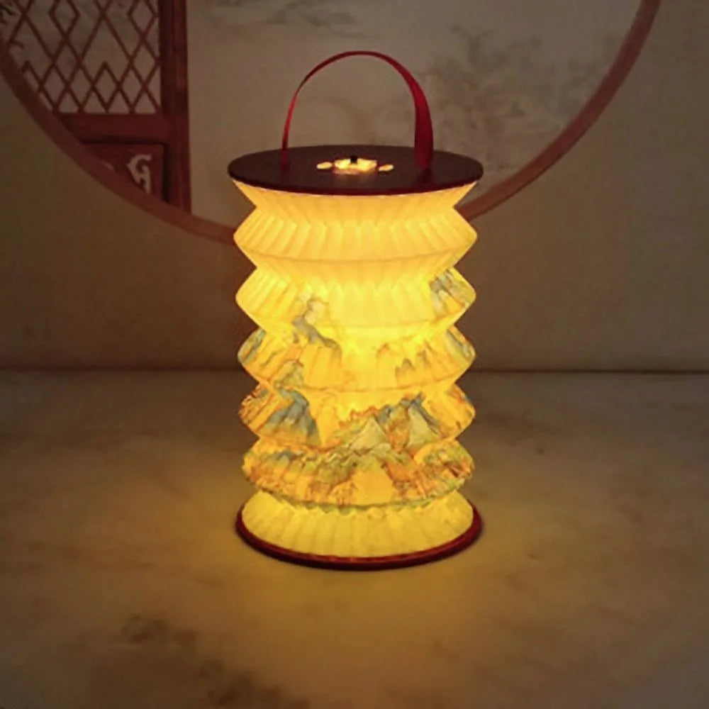 Lampe de chevet en papier