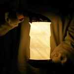 Lampe de chevet papier - Vignette | Aura Douce 