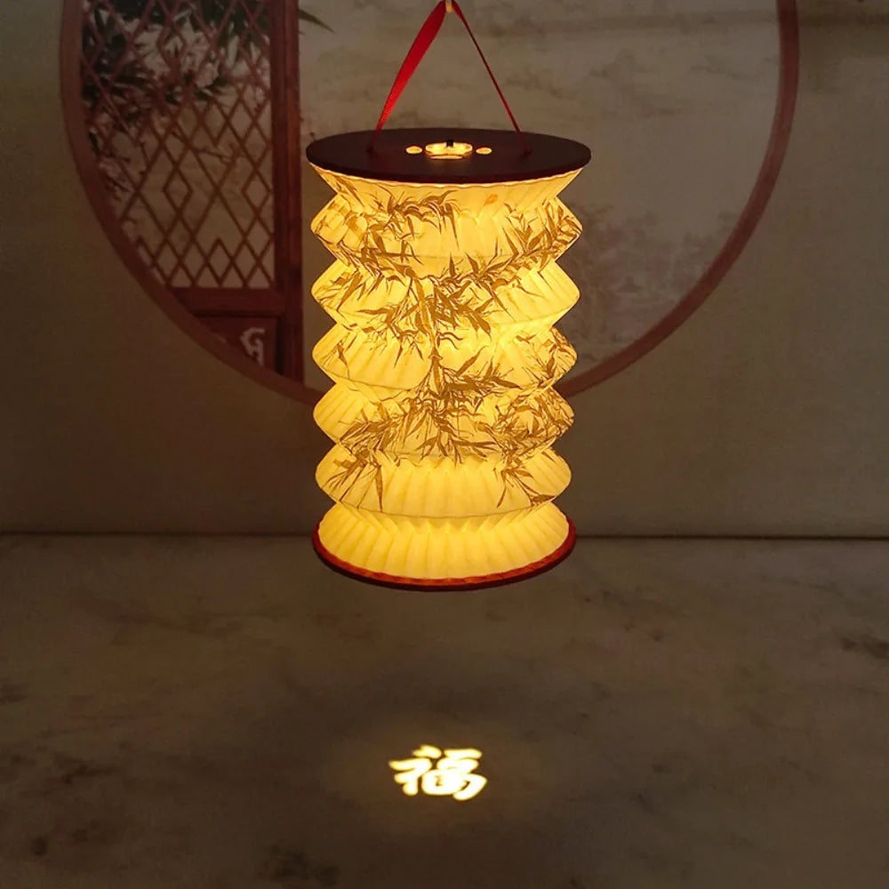 Lampe de chevet en papier