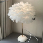 Lampe de chevet en plume - Vignette | Aura Douce 