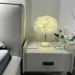 Lampe de chevet en plume - Vignette | Aura Douce 